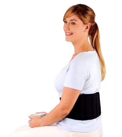 Ceinture Chauffante Lombaire aux Graines Naturelles