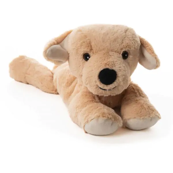 Peluche Bouillotte Chien Labrador Habibi Micro-Ondes